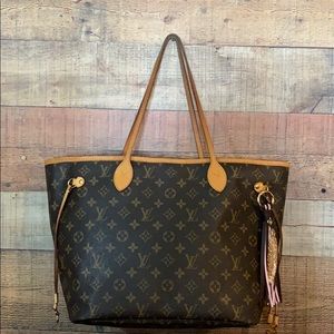 Louis Vuitton Neverfull MM tote bag purse